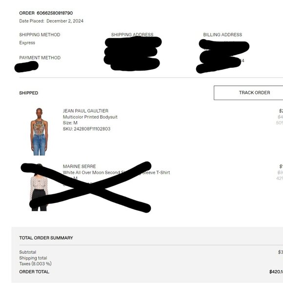 Jean Paul Gaultier - Multicolor Printed Bodysuit (NWOT) - Worn Once - Picture 5 of 5